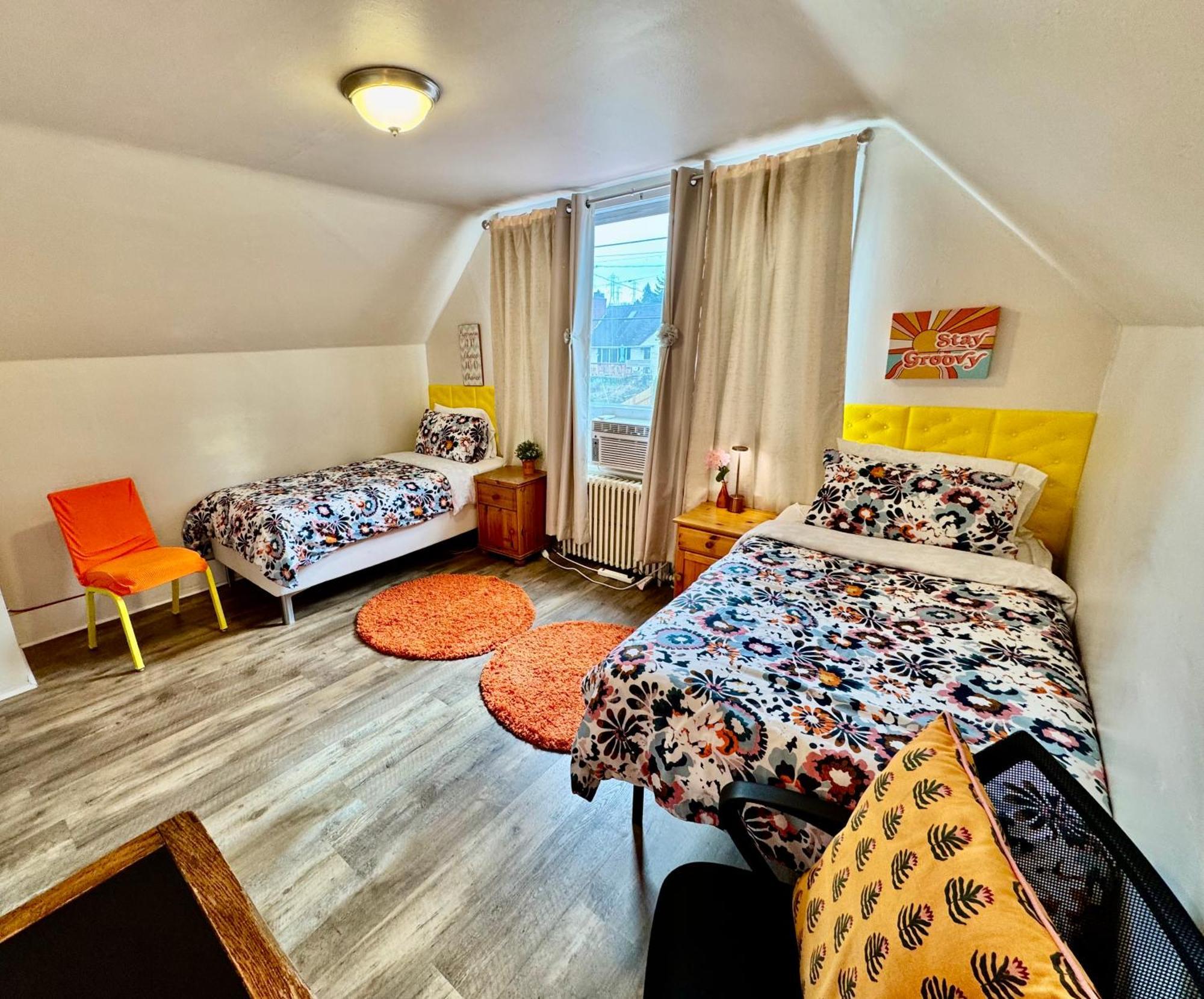 Private Room With Two Twin Beds Air Conditioning And Shared Bathrooms Located Near Seatac Airport And Downtown Seattle Extérieur photo